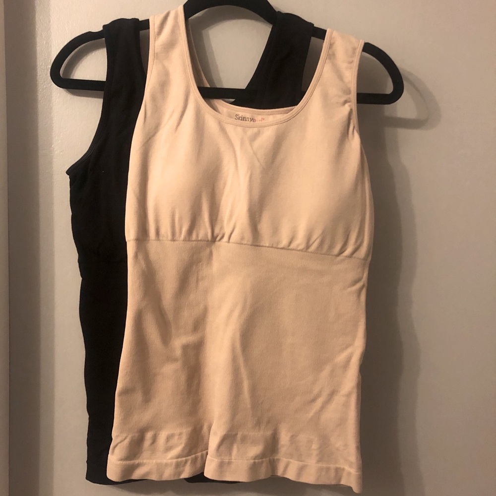 Skinny Girl Shapers 2-pack, Black/Beige, Size L